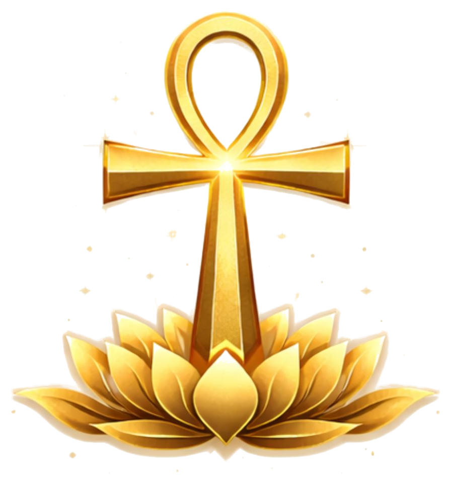 Ankh-Lotus Symbol